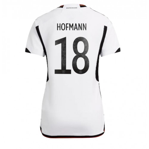 Ženski Nogometni dresi Nemčija Jonas Hofmann #18 Domači SP 2022 Kratek Rokav